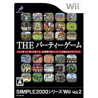 【中古】Wiiソフト SIMPLE2000シリーズWii Vol.2 THE パーティゲーム【10P17Aug12】【画】　