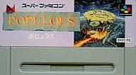 【中古】スーパーファミコンソフト ポピュラス (SLG) （箱説なし）【画】