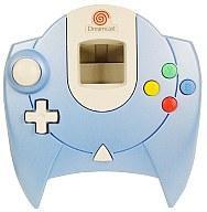 【中古】ドリームキャストハード DCカラーコントローラー(パールブルー)【画】