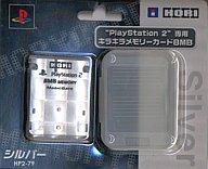 【中古】PS2ハード PlayStation2 専用キラキラメモリーカード(8MB) シルバー【10P17Aug12】【画】　