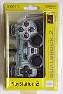 【新品】PS2ハード アジア版 アナログコントローラ (DUAL SHOCK2) クリスタル(国内版本体動作可)【画】