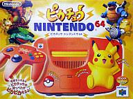 【中古】ニンテンドウ64ハード ピカチュウNintendo64本体(オレンジ＆イエロー)【マラソン1207P10】【画】