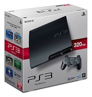 【中古】PS3ハード プレイステーション3本体 チャコール・ブラック(HDD 320GB)【画】