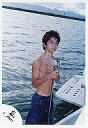 【中古】生写真(男性)/アイドル/嵐 嵐/松本潤/水着・胸にシャワー・背景海/公式生写真【10P06may13】【fs2gm】【画】