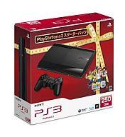 【中古】PS3ハード プレイステーション3本体スターターパック チャコールブラック(HDD…...:surugaya-a-too:42546412