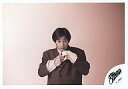 【中古】生写真(男性)/アイドル/SMAP SMAP/中居正広/横型・バストアップ・ジャケット黒・シャツストライプ・セピア色/公式生写真【10P06may13】【fs2gm】【画】