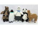 【中古】キーホルダー・マスコット(キャラクター) 全5種セット カバンに付けられるぬいぐるみ 「しろくまカフェ」