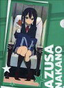 【中古】クリアファイル 中野梓(緑) A4クリアファイル 「映画 けいおん!」 前売り券購入特典 第1弾