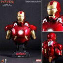 【中古】フィギュア アイアンマン マーク7 「アイアンマン3」 ホットトイズ・バスト 1/4スケールコレクティブル