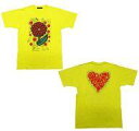 【中古】Tシャツ(男性アイドル) 草間彌生×大野智(嵐)デザイン チャリTシャツ イエロー Sサイズ 「24時間テレビ36 (2013年)」