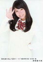 【中古】生写真(AKB48・SKE48)/アイドル/SKE48 赤枝里々奈/SKE48×B.L.T.2011 11-WHITE16/016-B