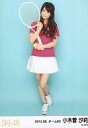 【中古】生写真(AKB48・SKE48)/アイドル/SKE48 小木曽汐莉/全身・テニスラケット/｢2012.08｣公式生写真