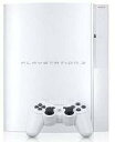 【中古】PS3ハード プレイステーション3本体 セラミック・ホワイト(HDD 40GB/本体単品/付属品無) (箱説なし)