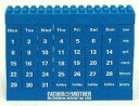 【中古】カレンダー Mr.Children ブロックカレンダー 「オフィシャルファンクラブ FATHER&MOTHER」 17年継続特典