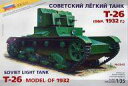 【中古】プラモデル 1/35 T-26(1932) SOVIET LIGHT TANK -ソビエト連邦 軽戦車 T-26(1932)-