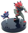 【中古】トレーディングフィギュア ゾロア(A)&ゾロアーク(A) 「劇場版ポケットモンスター ダイヤモンド&パール 幻影の覇者 ゾロアーク 立体ポケモン図鑑DP15」【タイムセール】
