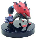 【中古】トレーディングフィギュア ゾロア(B)&ゾロアーク(B) 「劇場版ポケットモンスター ダイヤモンド&パール 幻影の覇者 ゾロアーク 立体ポケモン図鑑DP15」