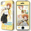 【中古】携帯ジャケット・カバー(キャラクター) デザイン04(橘万里花) デザジャケット iPhone 5/5sケース&保護シート 「ニセコイ:」