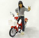 【中古】食玩 ミニカー 1/24 03A.ホンダ ロードパル NC50(レッド)&美大生 「モペットコレクション」 【タイムセール】