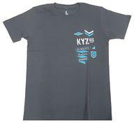 【中古】Tシャツ(女性アイドル) 欅坂46 プリントTシャツ チャコール Lサイズ 「欅坂46野外ワンマン『欅共和国 2017』/1stアルバム『真っ白なものは汚したくなる』発売記念個別握手会」