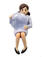 【中古】トレーディングフィギュア コンタクトレンズのフチ子 (パープル) 「見守りケアのフチ子」 コンタクトレンズ洗浄液特典【タイムセール】