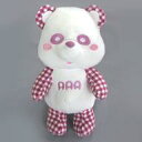 【中古】ぬいぐるみ え~パンダ(紫/宇野実彩子) ギンガムチェックBIGぬいぐるみ2 「え~パンダ(AAA)」【タイムセール】