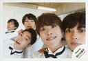 【中古】生写真(ジャニーズ)/アイドル/なにわ男子 なにわ男子/集合(5人)/横型・バストアップ・衣装白・長尾右手肩・大橋笑顔・大西両手グー/「ジャニーズJr.8・8祭り〜東京ドームから始まる〜」セルフィー/公式生写真
