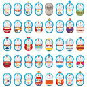 【エントリーでポイント10倍!(9月26日01:59まで!)】【新品】食玩 トレーディングフィギュア 【BOX】クーナッツ ドラえもん ~DORAEMON THE MOVIE 40 FILMS
