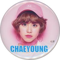 【中古】バッジ・ピンズ [単品] チェヨン(ピンク) “#TWICE”復刻デザイン缶バッジ 「CD #TWICE3 初回限定盤A」 封入特典