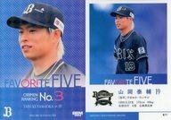 【中古】BBM/レギュラーカード/BBMオリックス・バファローズベースボールカード2024 B71[レギュラーカード]：(キラ)<strong>山岡泰輔</strong>