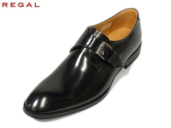 リーガル モンクストラップ REGAL 813R AL BLK ブラックメンズ ビジネスシューズ 紳...:suzuchu-footwear:10003416