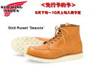 ★先行予約★レッドウイング CLASSIC Moc Toe クラシック モック9875 Gold Russet "Sequoia"ゴールドラセット セコイヤ★先行予約9月下旬〜10月上旬入荷予定★