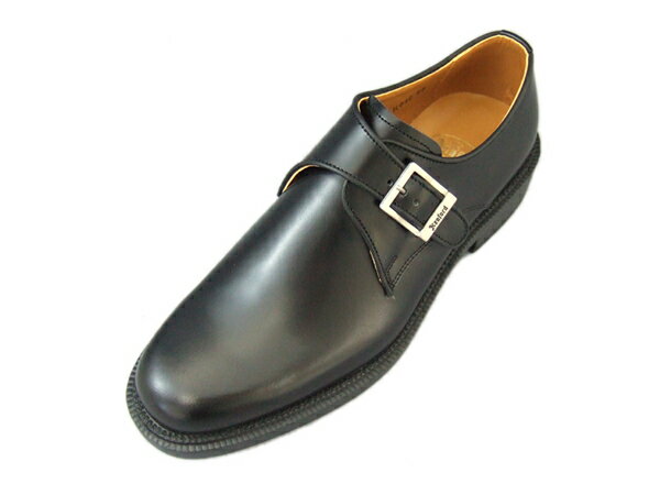 ケンフォード 正規品 メンズ ビジネス KENFORD K642 BLK ブラック モンクストラップ リーガル シューズ 紳士靴