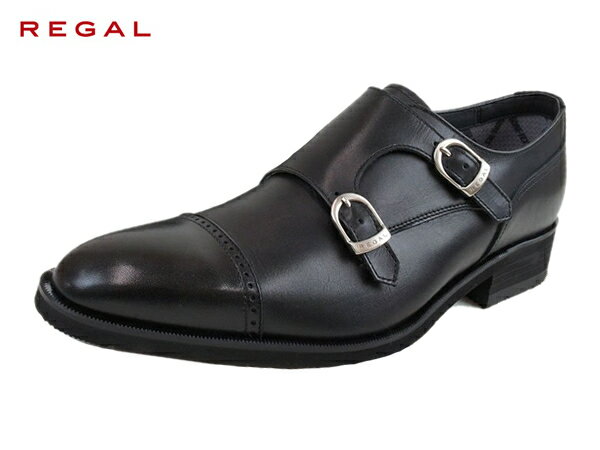 リーガル ゴアテックス REGAL 37HR BB BLK ブラック ダブルモンク メンズ…...:suzuchu-footwear:10004041