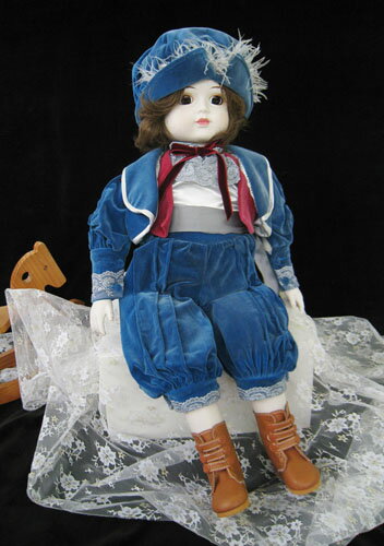 ロマネスク　インテリアドール　doll　ルビアン　磁器人形　〈洋人形　通販〉