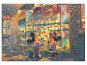 アニメーションジグソーパズルシリーズ 趣味のパズル ディズニーシリーズ 光るジグソー 108ピースパズル 【D-108-703 夕暮れのトイショップ】 〈Disney jigsaw puzzle 玩具 おもちゃ ミッキー&フレンズ 108ピース知育〉