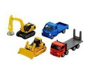 楽しく遊べるおもちゃ・玩具 カーコレクション ミニカー トミカギフトセット 建設車両セット 4 〈趣味・コレクション玩具 大人・子供向け 自動車模型 コマツ油圧ショベル コマツブルドーザー スズキキャリィ 日産ディーゼルビッグサム運搬車 通販〉
