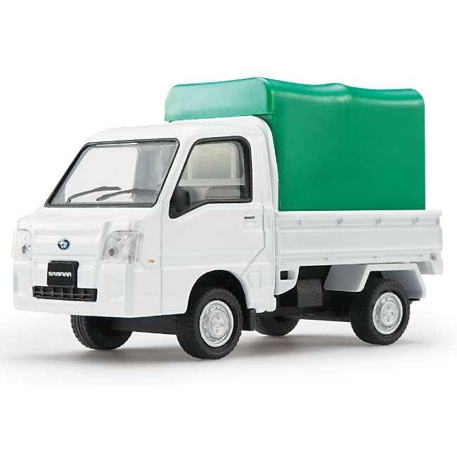 トラックコレクション　ミニカー　趣味の玩具・模型　スバルサンバー軽トラック　幌付き　荷物の…...:suzukatu:10013041