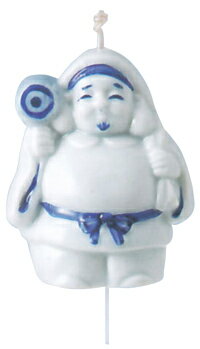 涼をお届け！　夏ものがたり　風鈴　染付　七福神　大黒天　Wind-chime Wind-bell　〈夏物語　涼風ふうりん　日本の伝統品　しちふくじん　だいこくてん　和のインテリア　通販〉