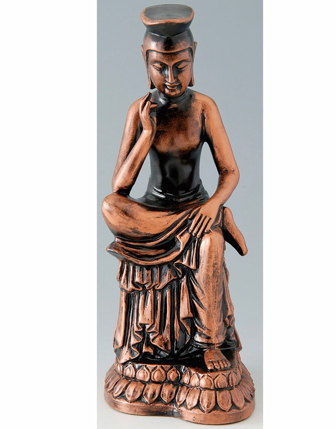 《新作》　陶器製　仏像　【弥勒菩薩】（大）　〈仏教　みろくぼさつ　ミロクボサツ　彌勒菩薩　仏様〉　瀬戸物 日本製です。