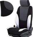 【シボレークルーズ】純正 HR52S シートカバー(ブラック/シルバー) パーツ スズキ純正部品 座席カバー 汚れ シート保護 ChevroletCruze オプション アクセサリー 用品
