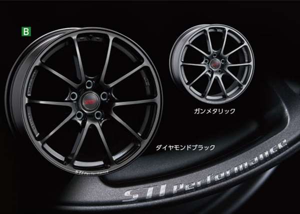 『WRX』 純正 VAB STIパフォーマンスホイール(鍛造18インチ) ※1本より パーツ スバル純正部品 オプション アクセサリー 用品