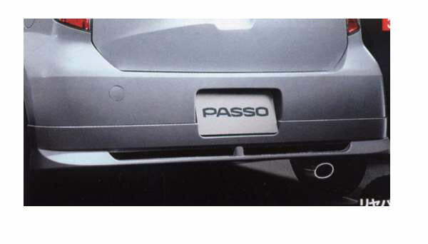 toyota passo rear spoiler #3 toyota passo rear spoiler #3