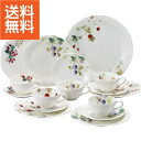 【送料無料】|ナルミ ルーシーガーデン 16ピースティータイムセット|〈96010−24444