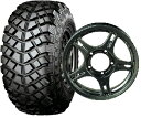 スズキジムニーJB23W他用特価アルミホイール&ホイールセットSSJレーシングSAMURAIサムライ 5.5J×16オフセット+16&ヨコハマジオランダーMT+185/85R16組替・バランス済5本SET
