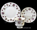 ロイヤルアルバート Royal Albert 1966年 スウィートバイオレット Sweet Violet スミレ 菫 カップ&ソーサー&プレート トリオ England 廃版品 未使用