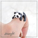 gargle ガーグル panda パンダ 【リング】 メール便可能 指輪 ぱんだ アニマル リアル かわいい 大きい 癒し 人気 ギフト プレゼント パンダリング p2p2