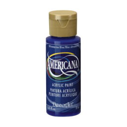 【アクリル絵具】225 ウルトラマリンブルー アメリカーナ 2oz/59ml Americana 塗料 <strong>デコ</strong>アート DecoArt 絵の具 アクリルカラー 鮮やか ペイント <strong>スクイーズ</strong>ボトル イラスト 画材 非毒性 クリーミー 着色 アクリル絵の具 絵画 素材 材料