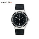【公式ストア】Swatch スウォッチ SISTEM DARK システム・ダーク YIS413Irony(アイロニー) Sistem 51 Irony(システム51アイロニー) 【送料無料】(素材)ベルト:ラバー/ケース:ステンレススチールメンズ/腕時計/人気/定番/プレゼント新学期準備