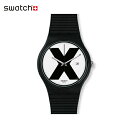 【公式ストア】Swatch スウォッチ XX-RATED BLACK ダブルエックスレイテッド・ブラック SUOB402Originals(オリジナルズ) New Gent(ニュージェント) 【送料無料】(素材)ベルト:シリコンメンズ レディース 腕時計 人気 定番 プレゼント